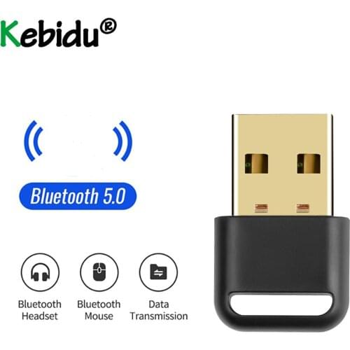 Mini USB Realtek 8761 Bluetooth 5.0 Adapter Receiver Wireless Bluethooth Dongle 4.0 Music Bluthooth Transmitter For PC Computer