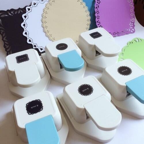 Embossed DIY angle paper printing scissors book card large embossing punching machine embossing children handmade crafts