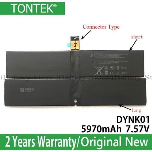 Genuine DYNK01 Battery For Microsoft Surface Laptop Series 5970mAh 7.57V Original Batteria AKKU
