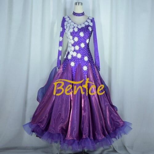 Ballroom Dance Competition Dresses Women/Ballroom Dresses/Ballroom Waltz Dresses/Ballroom Dancing/Waltz Dress