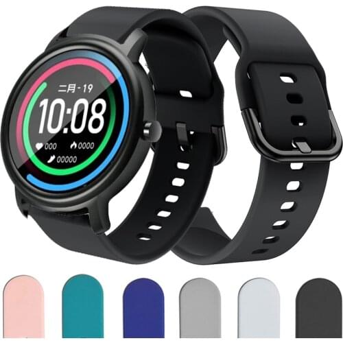 For Mibro Air Smart Watch Band Silicone Replacement Wristband Bracelet for Xiaomi Mibro Air Strap Correa Accessories