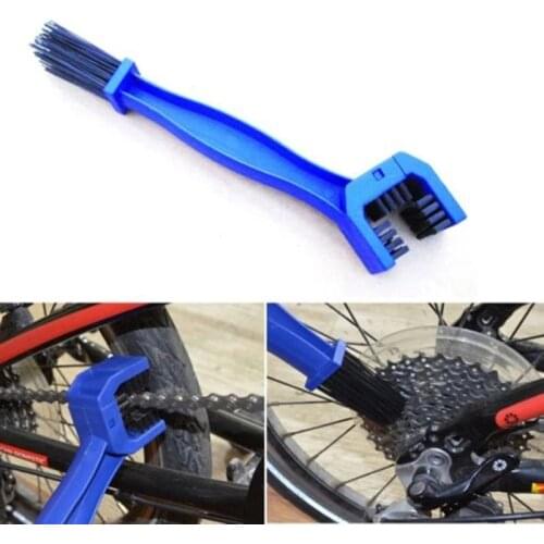 Bike Motorcycle Chain Cleaning Brush Cycle Brake Dirt Remover Tool Bicycle Chain Clean Brush Gear Grunge Brush Cleaner
