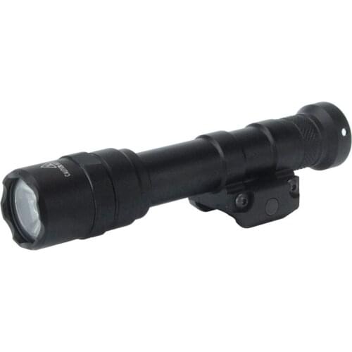 Tactical M600B Scout Light Hunting LED Mini Weapon Light Fits 20mm Picatinny Keymod Rail Mount 400 lumens Flashlight