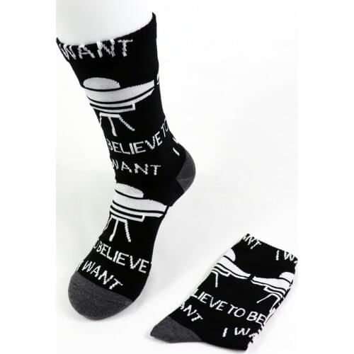 I Want To Believe In Aliens Tri-blend T-Shirt Movement Casual Cotton Socks