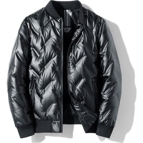 Winter Men Jacket 90% White Duck Down Parkas Jacket Mens Thick Warm Ultralight Mens Clothing Casual Overcoat Windbreaker Coats