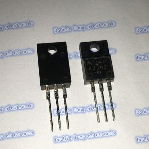 10PCS/lot 2SK3683 K3683 TO220F N-CHANNEL SILICON POWER MOSFET