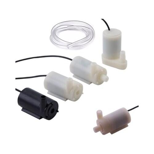 2021 New Micro Submersible and Amphibious DC Motor Pump Water pump 3/4.5V 80-100L/H