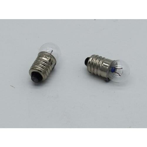 25pcs 2.5V E10 round small light bulb lamp holder /experimental electric beads/physical laboratory/diy toy parts/model material