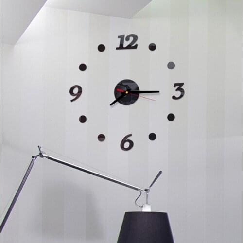 3D Wall Clock Mirror Wall Stickers 2021 New Fashion Living Room Quartz Clock DIY Home Decoration Clocks Sticker reloj de pared