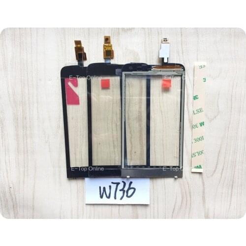 4' Black Digitizer Screen For For Philips Xenium W736 Touch Screen Panel Digitizer Glass Sensor + Tracking