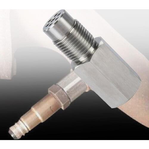 Oxygen Sensor Spacer Adapter Stainless Steel Compact Durable Thread Check Engine Light O2 Sensor for Car