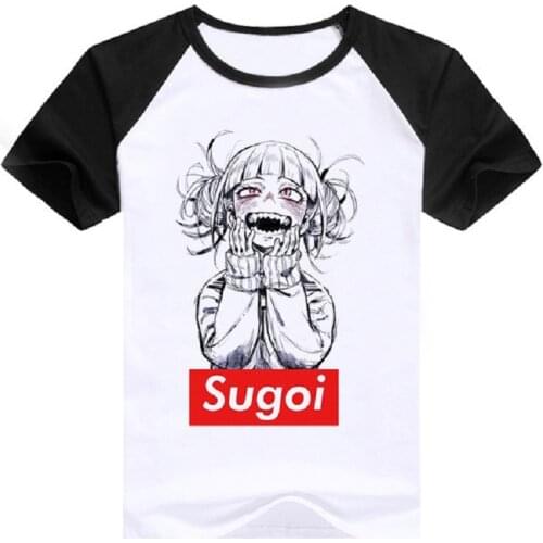 Boku No Hero Academia Himiko Toga Todoroki Shoto Izuku Cosplay Costume Japanese Anime My Hero Academia 3D Print Cartoon T-Shirt