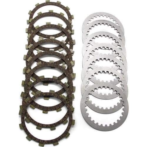 Clutch Friction Disc Plate Kit For Yamaha XT400E Artesia XT500Z XT500E XT550K XT600 XT600Z Kick Start Only XT600E XTZ660 Tenere