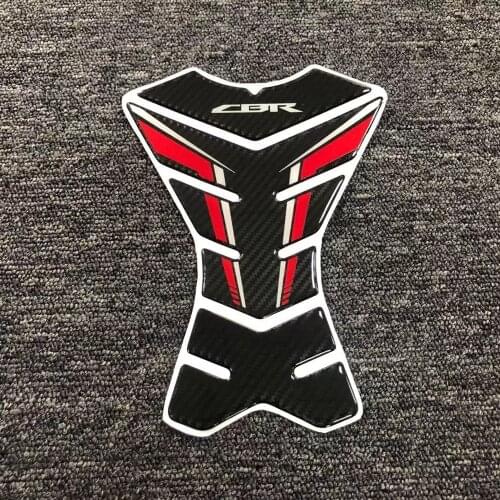 For Honda CBR 250RR 600RR 900RR 1000RR 650F 1100XX Fireblade 3D Carbon-look Motorcycle Tank Pad Protector Sticker
