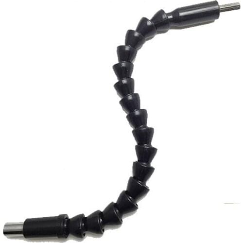 Electric Drill Screwdriver Bit MultifunctionalUniversal Snake flexible Hose Cardan Shaft Connection Soft Extension Rod Link Tool