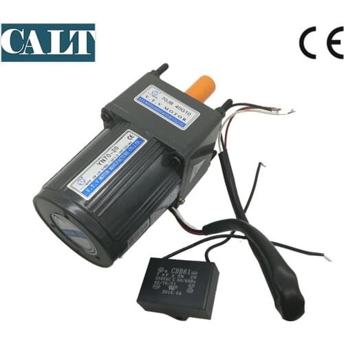 Best Price VTV 70mm size 220v 20w 100 ratio Ac Geared Motor 10mm Shaft Single Phase 3 Wires AC Industrial Motor