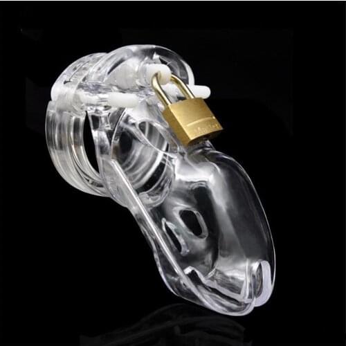 Male Chastity Device With 5 Size With Cock Cage penis Cock Ring Virginity Chastity Lock Belt Adult Game CB6000 bondage gear