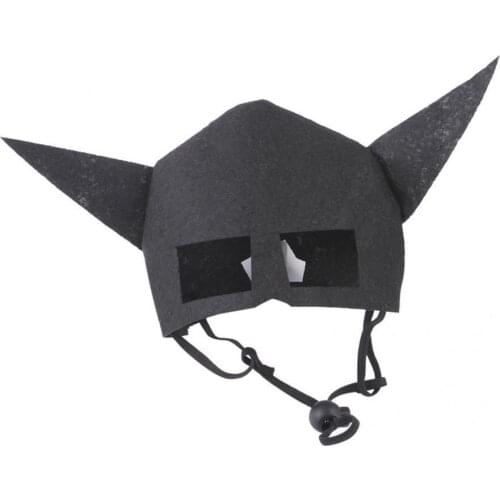 Half Face Soft Cat Headwear Clothing Accessories Pet Supplies Cat Headwear Creative for Halloween