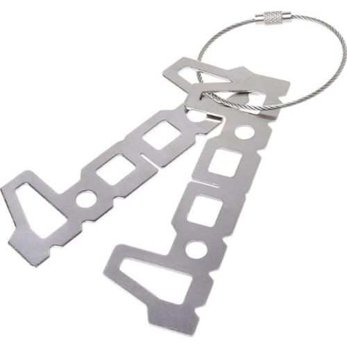 Outdoor Camping Alcohol Stove Cross Stand Stainless Steel Mini Picnic Stove Rack