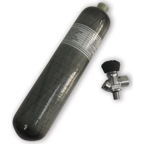 AC10231 2L Scuba Diving Tank Mini Cylinder For Diving Pressure Tank Condor Pcp Quick Release Coupling Dive Tank Airsoft Bucking