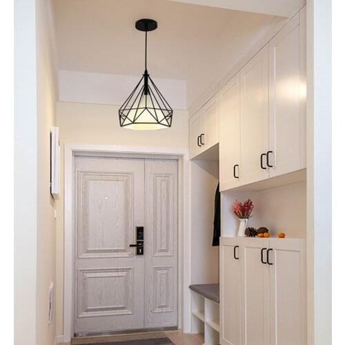 Modern Nordic LED Living Room Chandelier Attic Lighting Hotel Diamond Light Corridor Aisle Night Light