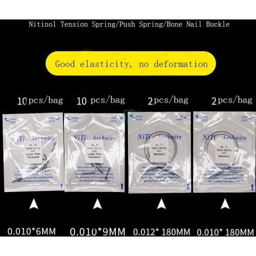 Dental Orthodontic Spring Teeth Orthodontic Torque Single Anterior Niti Open /Close Titanium Dental tools