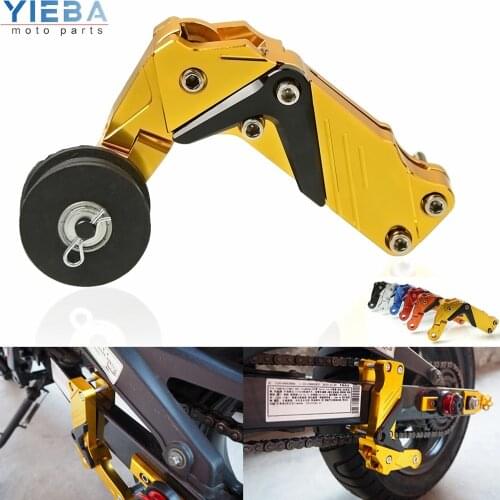 High Quality Aluminum Motorcycle Accessories Chain Tensioner For HONDA msx125 msx 125 nc700s suzuki yamaha yzf SUZUKI gn 125 250