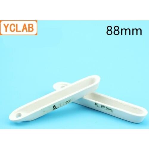 YCLAB 88mm Ceramic Ark Square Boat Ash Content Dish High Temperature Resistant Laboratory Chemistry Equipment