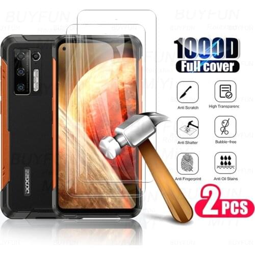 2PCS 100% Original 2.5D Tempered Glass For Doogee S97 Pro Doo Gee S97Pro 6.39" Phone 9H Premium Screen Protector Protection Film