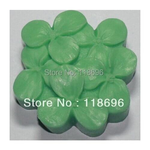 3 leaf flower modelling silicon 3D soap mold Cake decoration mold Cake mold manual Handmade soap mold NO.:SO109
