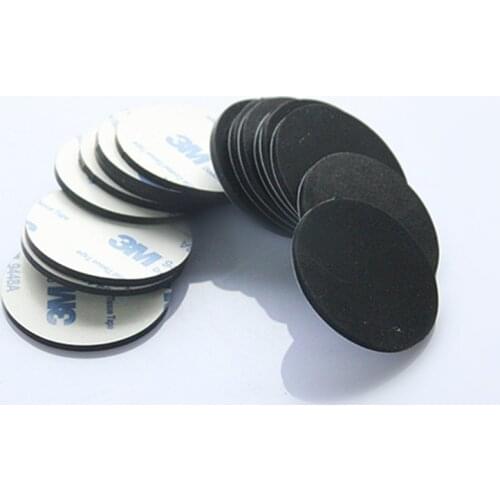 Freeshipping 50PCS 40*1mm 3M self-adhesive anti slip Silicone rubber feet pads plastic bumper damper shock absorber