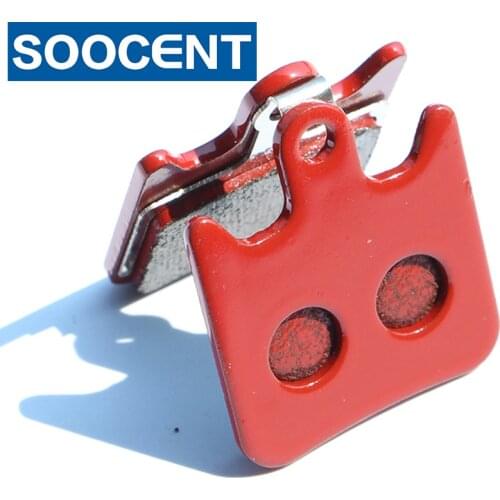 1 Pair Full Metal Red Sintered Bicycle Disc Brake Pads for Hope Mini / HOPE RACE X2 TECH X2