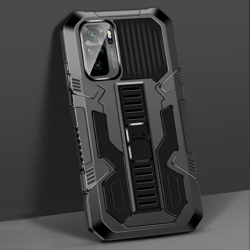 For Xiaomi Redmi Note 10 9 8 7 Pro 10S 9S Case Shockproof Armor Stand Cover Xiaomi Poco X3 M3 Pro F3 Mi 11 Lite 10T Pro Cases