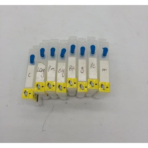 CLI-42BK C M Y PC PM GY LGY Rill ink cartridges server for canon pro-100 printer qy6-0084 print head printer parts