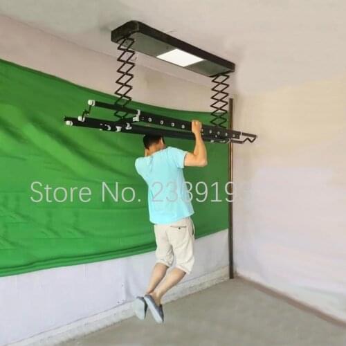 Electric drying rack balcony intelligent remote control drying rack indoor automatic lifting lifting telescopic hanging clothes