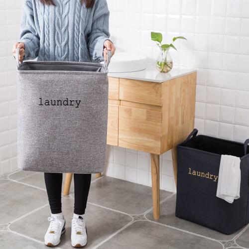 Capacity Laundry Basket Foldable Laundry Basket Art Waterproof Childrens Toy Basket Tunic Dirty Clothes Basket Organizer