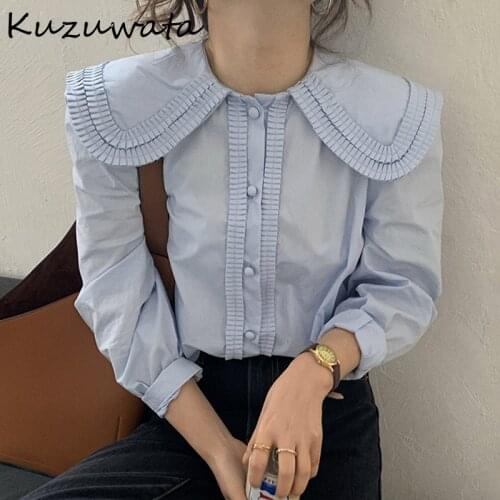 Kuzuwata Womens Fashion Shirts