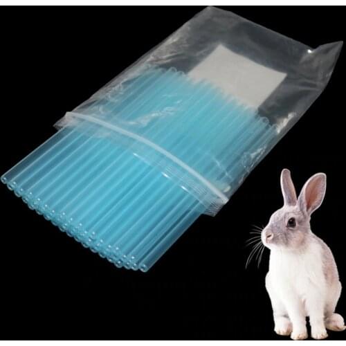 50 Pcs Rabbit Vas Deferens Insemination Grab Rabbit Semen Collector Rabbit With Artificial Insemination Equipment
