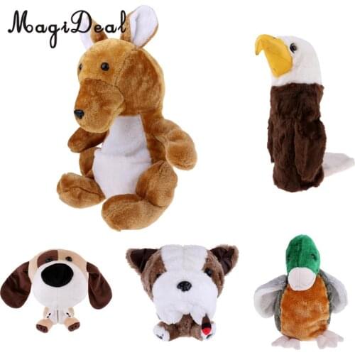 Novelty Universal Golf Driver Wood Head Cover Headcover - Bird, Parrot, Bulldog, Puppy Shape