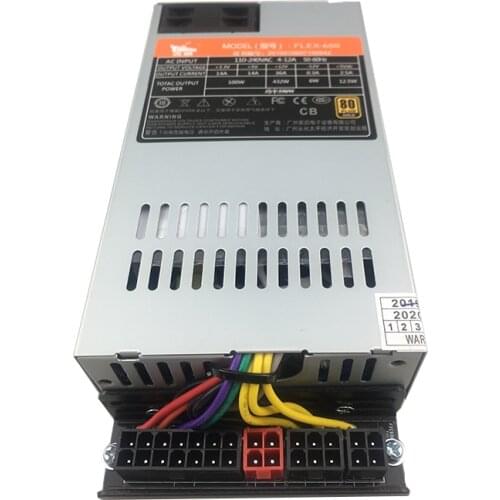 New PSU 550W 500W ITX FLEX NAS Small 1U Full Modular 80plus Gold K39 K35 S3 M41M24 550W Power Supply FLEX-650 PSU 1U Computer