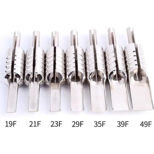Stainless Steel Tattoo Equipment Tattoo Handle Tattoo Row Handle 19F 21F 23F 25F 29F 35F 39F 49F
