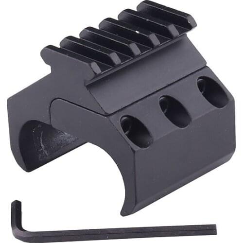 Hunting Tactical Swivel Converter 20mm Adapter Rail Flashlight Mount Laser Sight Base Rifle Gun