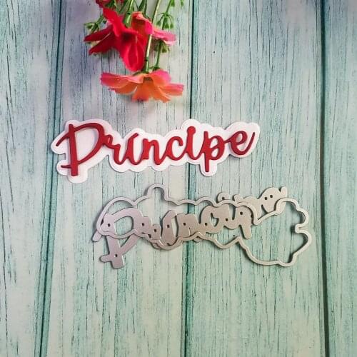 Craft New Spainish Words Metal Cutting Dies Scrapbook for Album Paper Decor Craft Handcrafts Handmade Greeting Cards Dies Cut