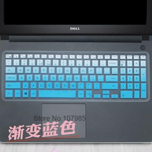 Ultra-thin Silicone laptop Keyboard Cover Skin For Dell Inspiron 15MR-4648L/S Latitude E3550 15U-5558 15R-5548 15SR 15SR-1528B