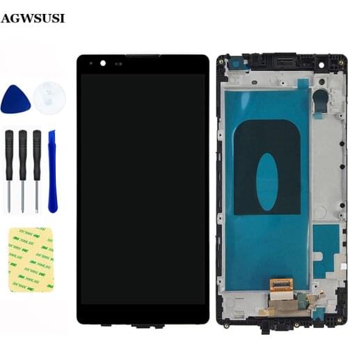 For LG X Power LG-F750K F750K K220 K220DS LS755 LCD Display Monitor Panel + Touch Screen Digitizer Sensor Assembly with Frame