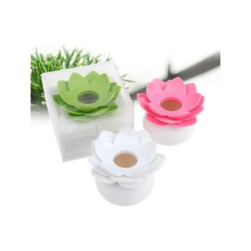 100pcs New Lotus Cotton swab box lotus cotton bud holder base room decorate / Lotus Toothpicks holder Toothpick case