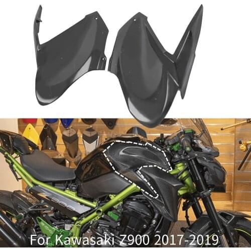 2018 Z 900 Motorcycle Tank Front Side Panel Trim Cover Fairing Cowl Gas Guard Unpainted for Kawasaki Z900 2017-2019 Accessories
