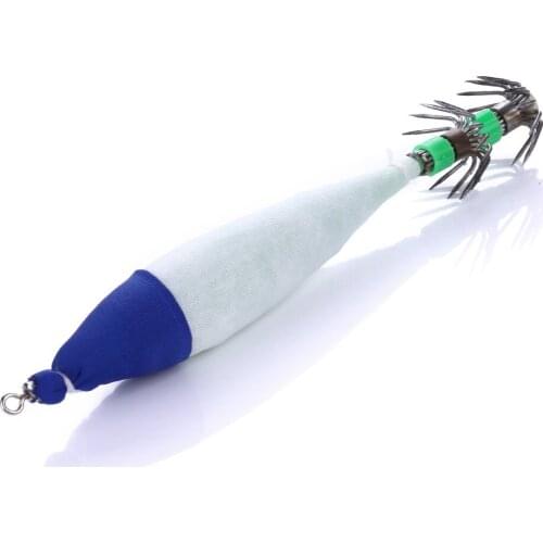 5PCS Squid Jigs Fishing Lures 10.5CM 6.3G Luminous Prawn Bait Wobbler Carp Fishing Pesca Fishing Tackle