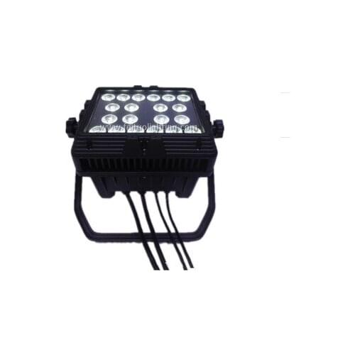 8lot/CASE) outdoor 20*18w rgbwauv 6in1 ip65 led wall washer flood lighting