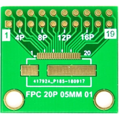 FPC FFC to DIP20 Adapter 0.5mm